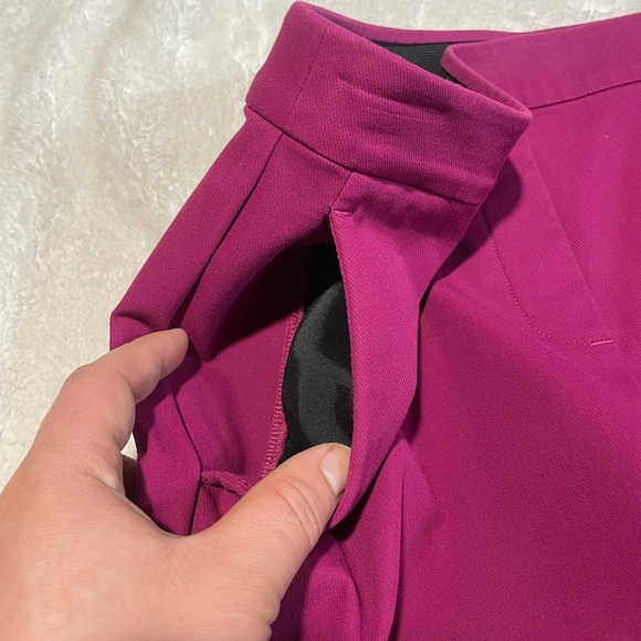 Theory Bimsa Approach Stretch Cropped Pants Size 4 - Picture 7 of 10